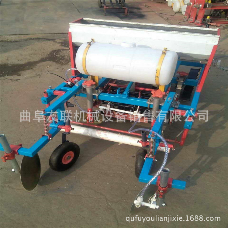 批发农用播种覆膜机 土豆种植覆膜机 多功能播种覆膜一体机33
