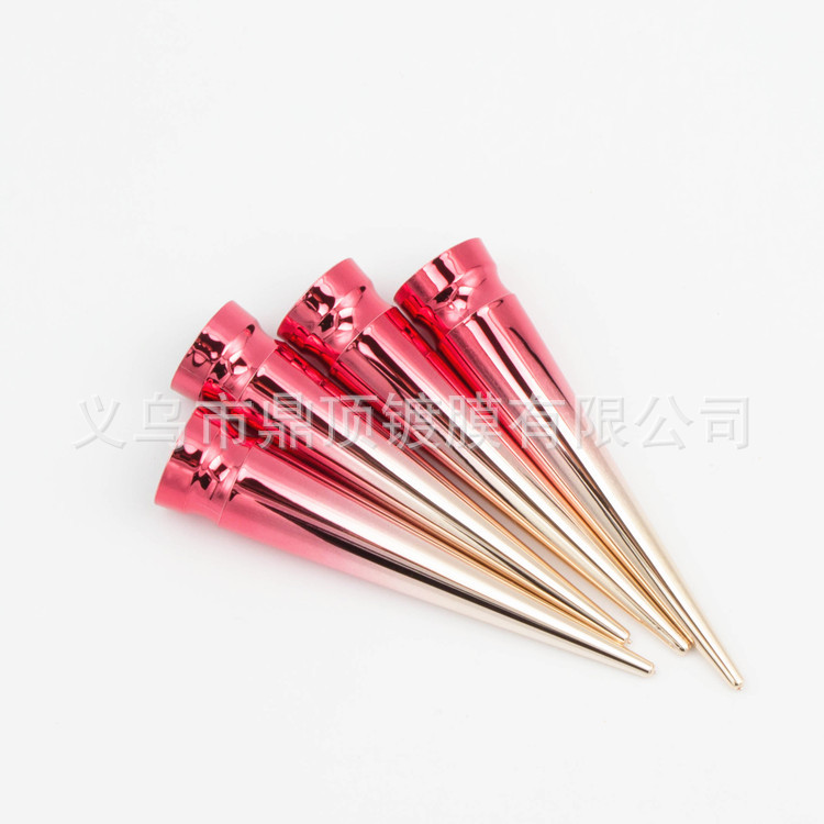 大量供应 uv电镀尖瓶盖 UV电镀盖 塑料件UV电镀