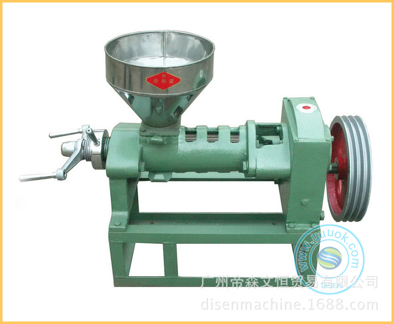 广州帝森专半自动商用小型68C螺旋榨油机home oil press machine|ru