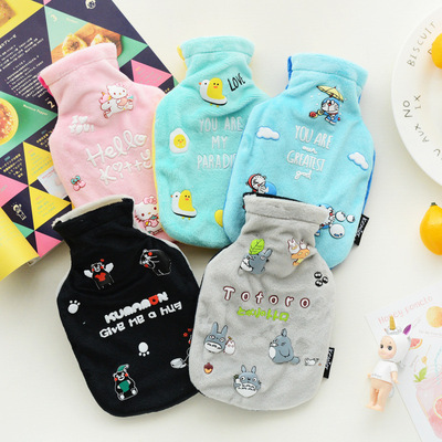 【柯米儿】卡通注水迷你热水袋防爆防漏水热水袋安全暖宝