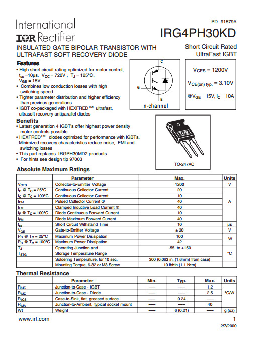 H20MR5 TO-247 原装代替FGA25N120 40A 1200V -阿里巴巴