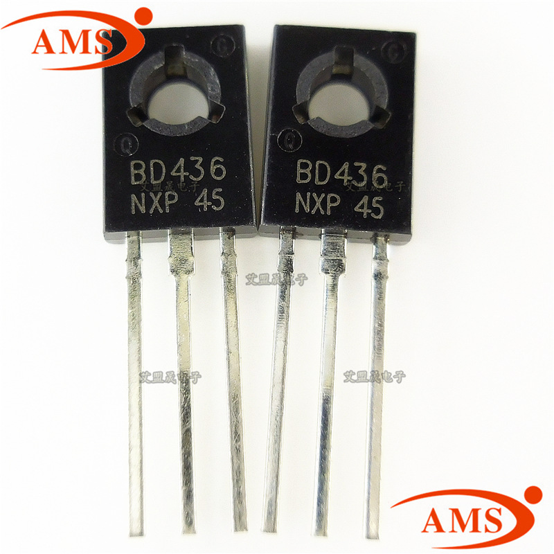 BD436 BD436 TO-126直插 放大三极管晶体管 全新现货