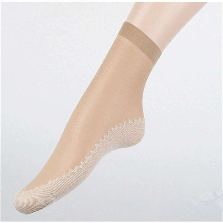 Бархатные короткие чулки, женские хлопковые нижние чулки, впитывающие пот, нескользящие носки средней трубы, массажные нижние носки оптом