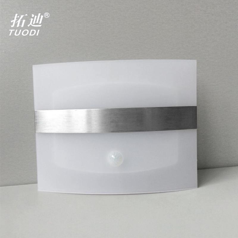 拓迪 USB充电感应灯亚马逊 光感应小夜灯创意 家居走廊喂奶起夜灯