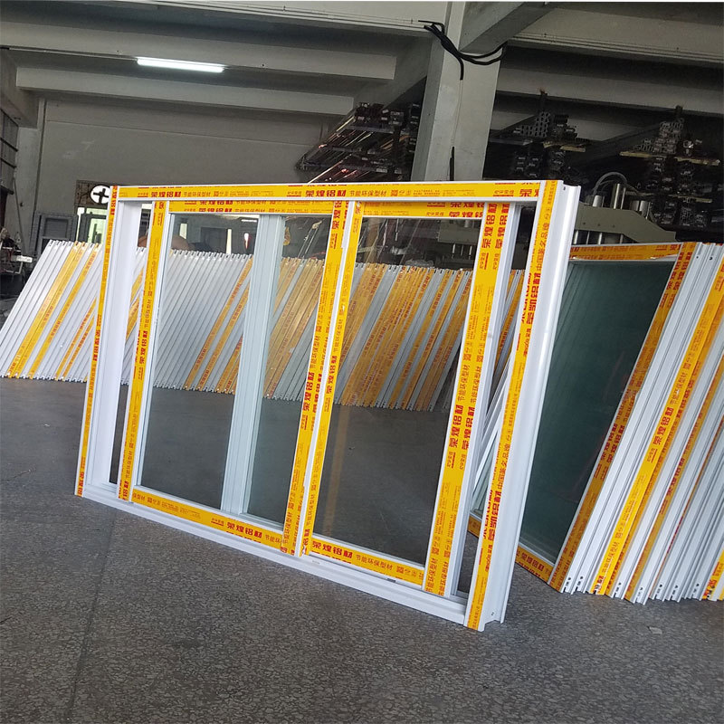 Shenzhen factory Direct selling 80 series Profiles Aluminum windows and doors engineering customized Casement Sliding Window wholesale install