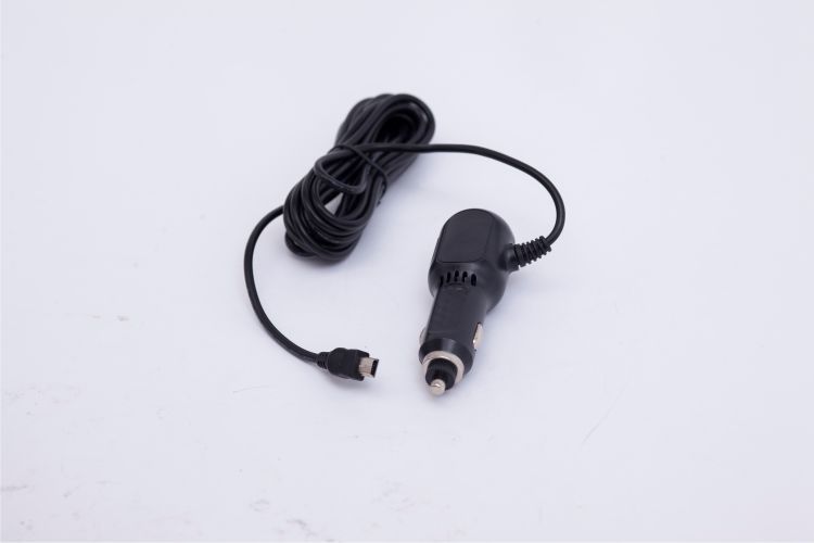 12V car electronic dog massage chair purifier power cord DC5521 round head 3.5 elbow charging cable 2.5 head