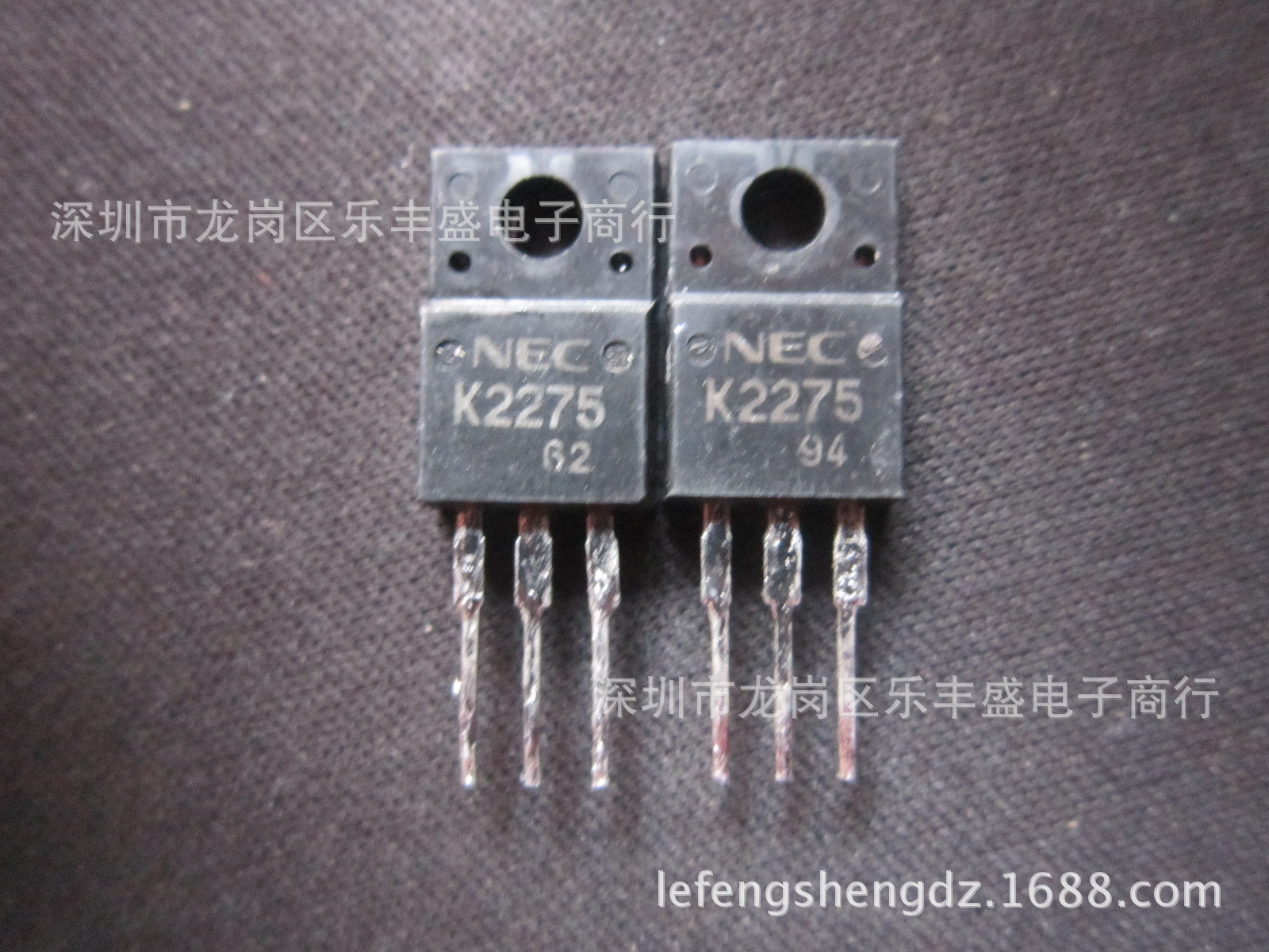 K2275 2SK2275 拆机NEC TO-220F N通道 功率MOSFET 3.5A 900V
