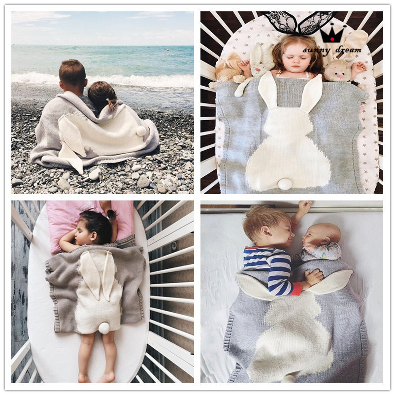 兔子毛线空调毯 (33)