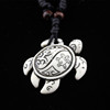 Necklace, two-color pendant, European style, wholesale