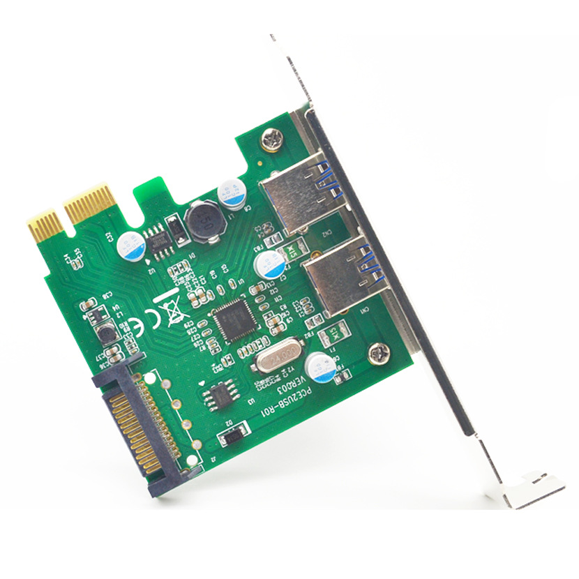 USB3.0��չ��2��ת�ӿ� NEC����������D720202 ����4PIN��Դ��