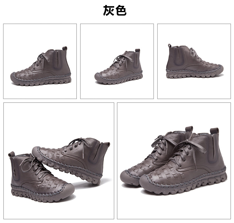 Bottes femme en En cuir - Ref 3354873 Image 47