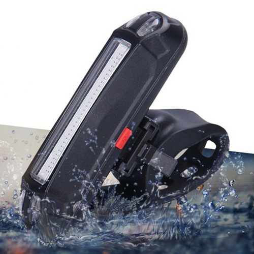 Bicycle charging taillight single bike light single USB charging warning light mountain bike road bike light super bright