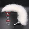 Imitation of fox tail anal plug couple sex products