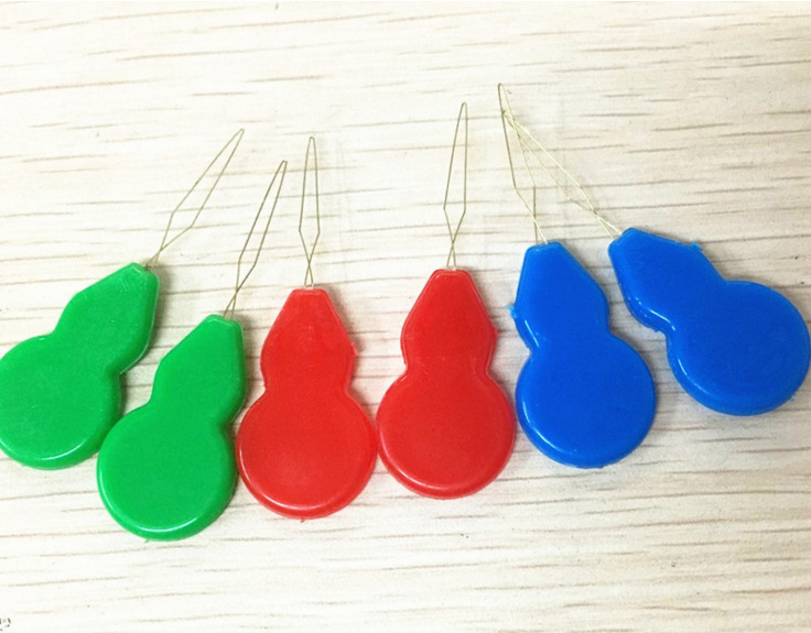 塑料葫芦穿针器批发 彩色塑料尾穿线器-引线器-缝纫机DIY十字绣