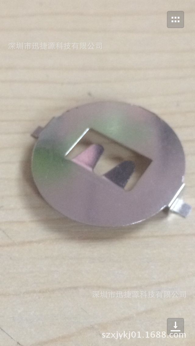 3032电池弹片  贴片电池座