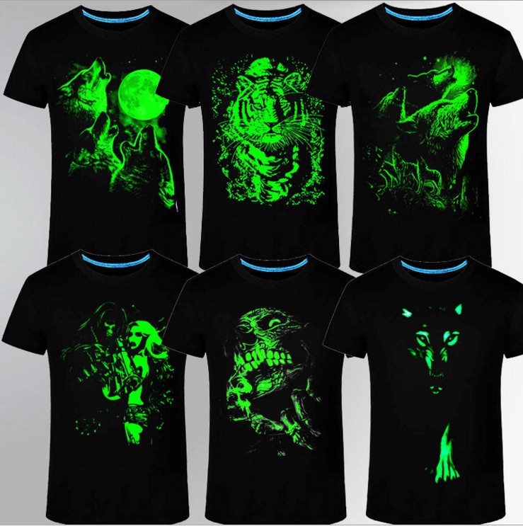 T-shirt fluorescent jour-nuit - Ref 3423956 Image 1