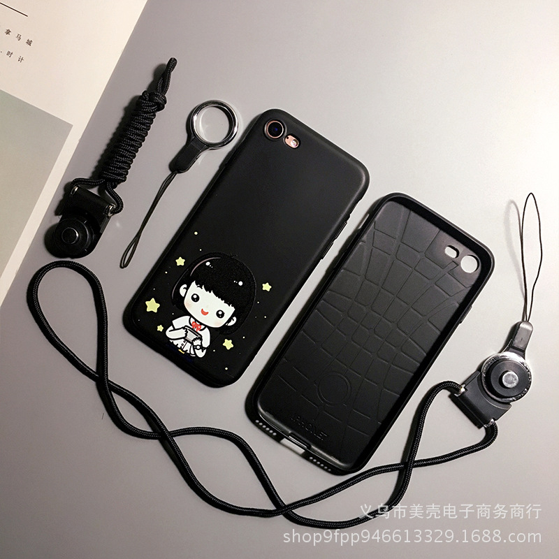 新款蘋果6s手機殼iPhone7全包軟膠6plus保護套7p創意個性情侶男女