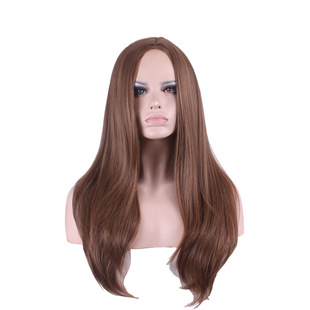Amazon best selling explosions in long hair wig 2018 European and American star explosions factory outlet