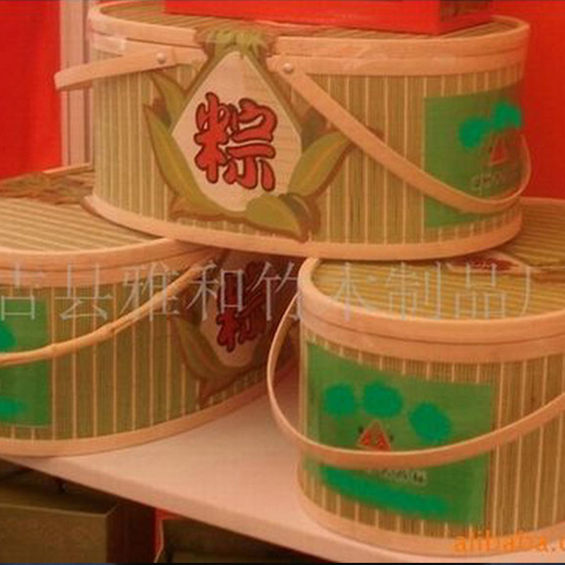 厂家供应竹制食品包装.大闸蟹篮.螃蟹篮