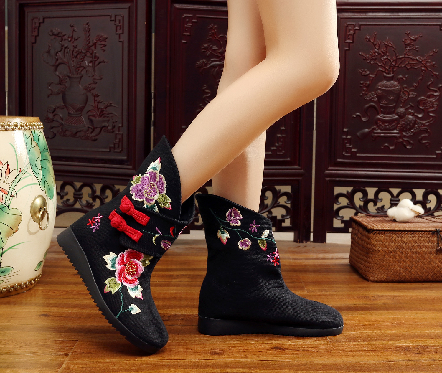 Bottes femme en Toile - Ref 3355292 Image 20