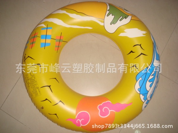 Inflatable swimming ring PVC