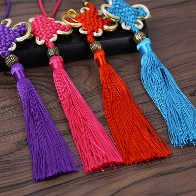 经典汽车挂件中国结穿珠流苏|ms