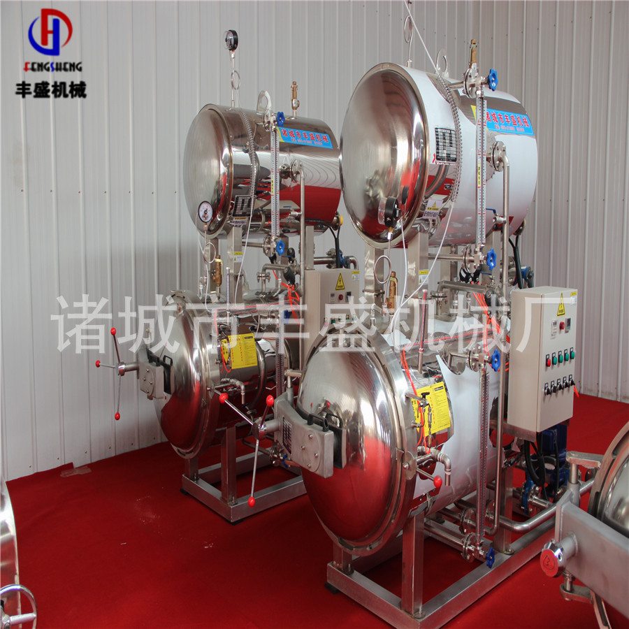 高温高压杀菌锅 卤制品高温杀菌锅 食品杀菌设备