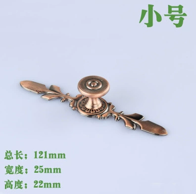 Дверная ручка для шкафа в стиле Wardrobe Gate - стиль антикварная ручка для двери, ящичные ручки, ручка с одним отверстием, мебель зелёная, маленькая ручка из древнего меди