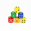 Factory wholesale 30mm wooden dice sieve wooden dice to make various patterns color game color