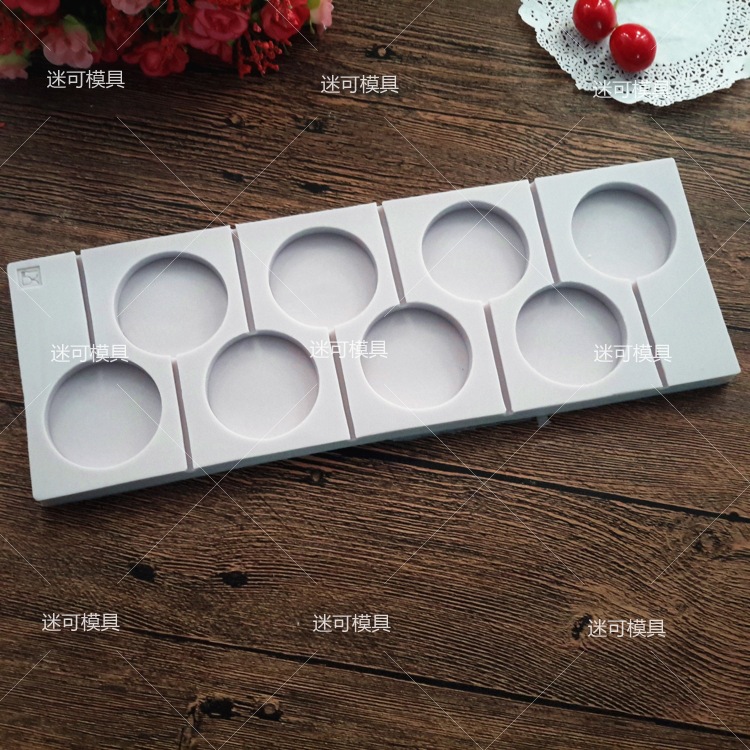 Gran Lollipop jabón hecho a mano molde de silicona chocolate pastel hornear Ventas Directas la fábrica