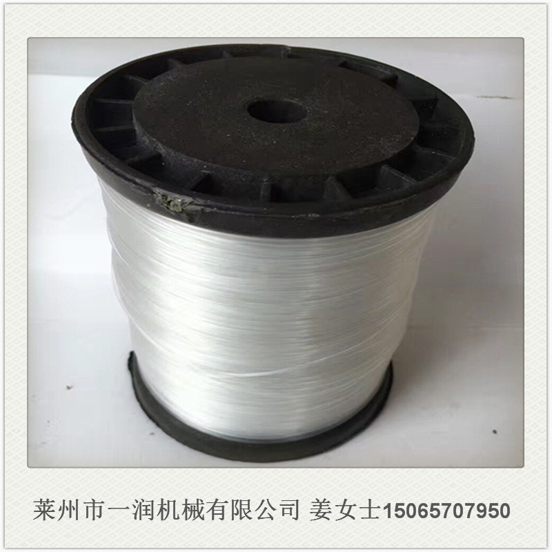 鱼线拉丝生产机器设备 聚乙烯建工线广线塑料圆丝拉丝机拔丝机组