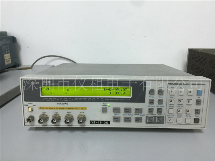 销售 租赁 回收 Agilent 4338B 毫欧表 美国安捷伦4338B