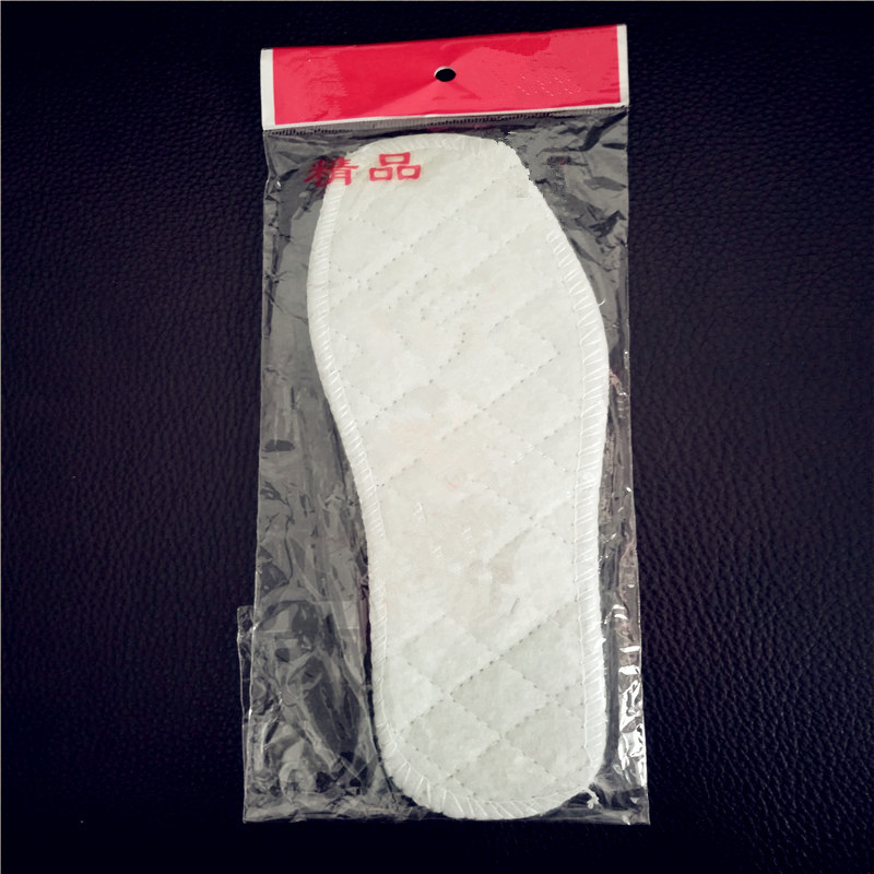 定制鞋垫包装袋OPP白色珠光膜卡头袋挂头OPP袋子加印logo