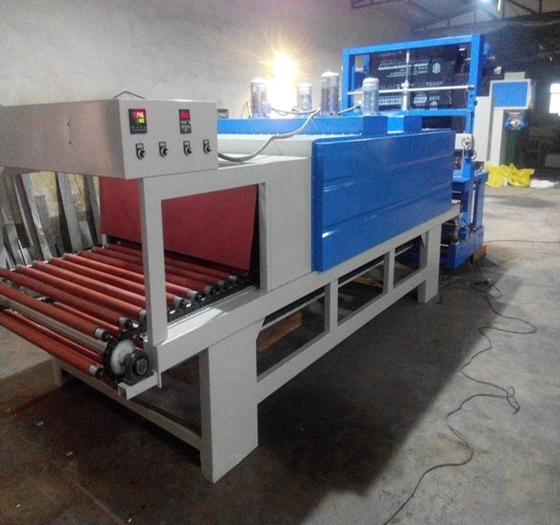 定制大型热收缩塑封机 板材包装机 岩棉全自动收缩膜包装机