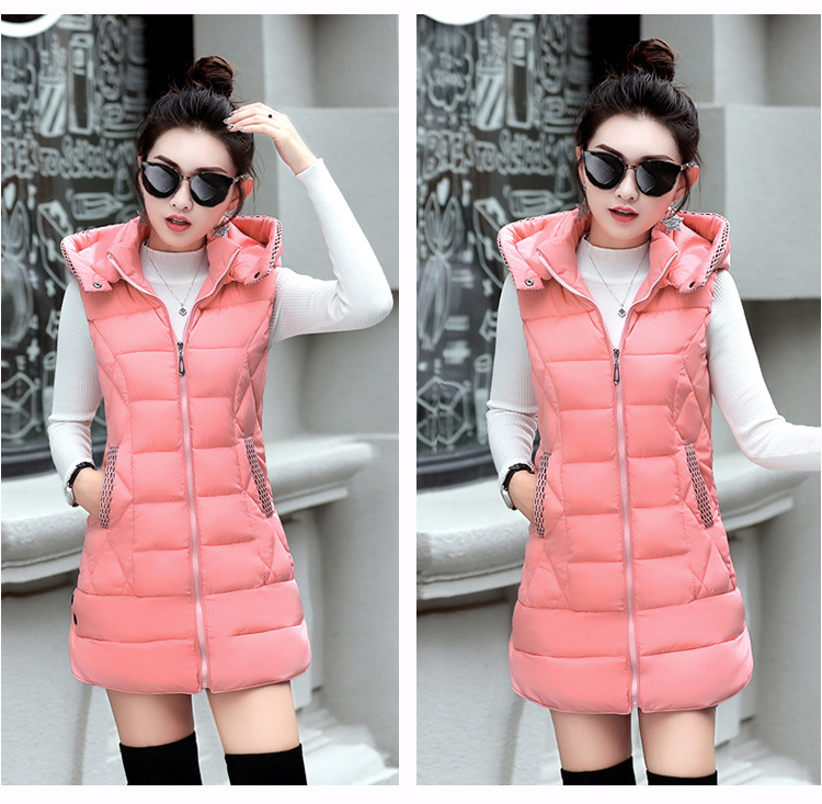 Gilet femme en Mélange de coton - Ref 3318181 Image 36