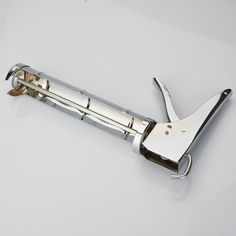 Pistola de pegamento de semicírculo grande cromada pistola de pegamento pistola de silicona engrosada Pistola de pegamento de mimbre pistola de pegamento de vidrio
