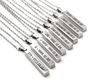 NO24 hot selling star surrounding jewelry wholesale stars necklace logo long column -shaped necklace