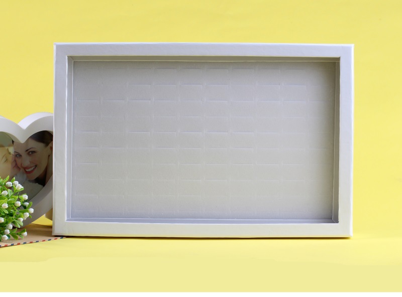 Shop Display Box 100 Hole Ring Display Box Transparent World Cover Dust Box Wholesale Nihaojewelry display picture 4