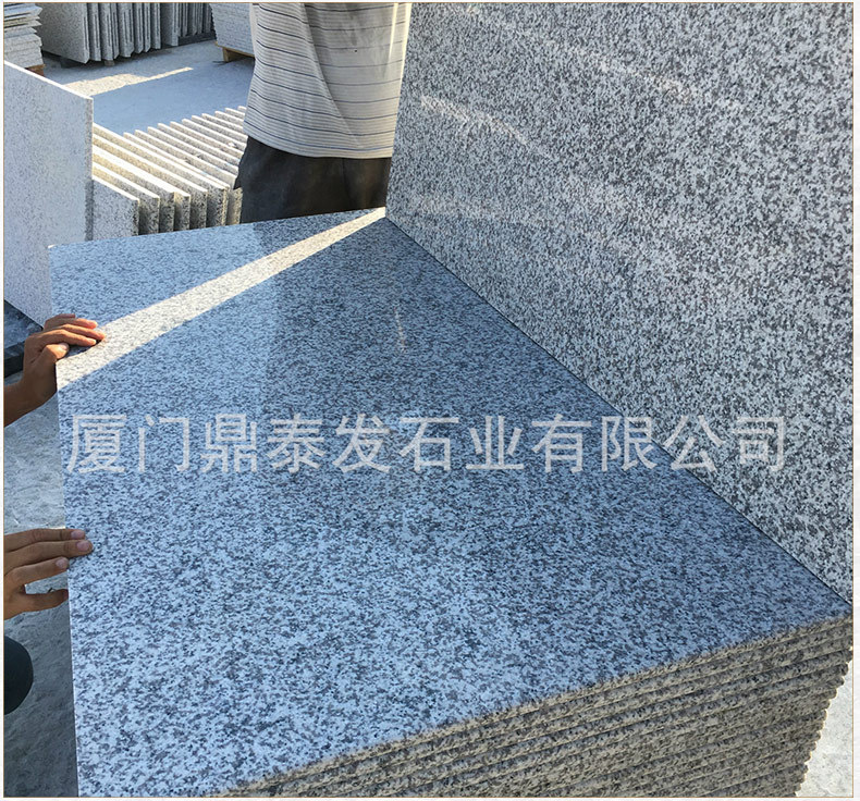 产地直销 福建石材芝麻白655花岗岩火烧板 可
