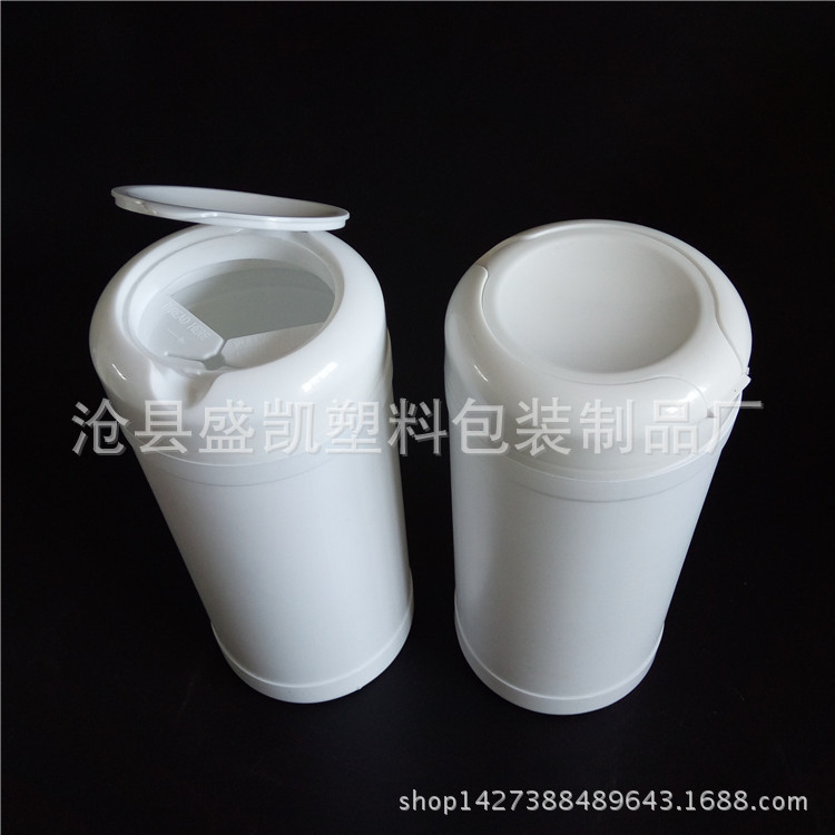 现货批发60片湿巾桶　湿巾塑料瓶　塑料纸抽桶　量大优惠500ml