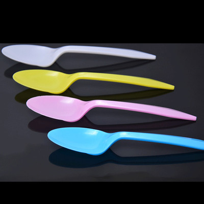 一次性节日派对生日聚会主题餐具蛋糕甜品水果彩色加厚刀叉勺|ms