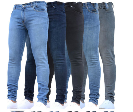New 2017 Autumn European and American Men's Jeans Non-iron Treatment Trousers Fashion Urban Tight Mid-waist Travel New 2017 Autumn European and American Men's Jeans Non-iron Treatment Trousers Fashion Urban Tight Mid-waist Travel