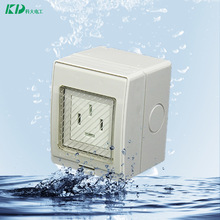 科大电气直销一位4孔防水插座三相四线380V电压接线插座空调插座