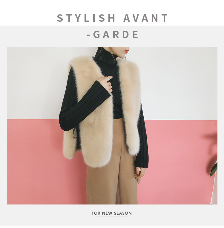 Gilet femme en Imitation laine - Ref 3318274 Image 15