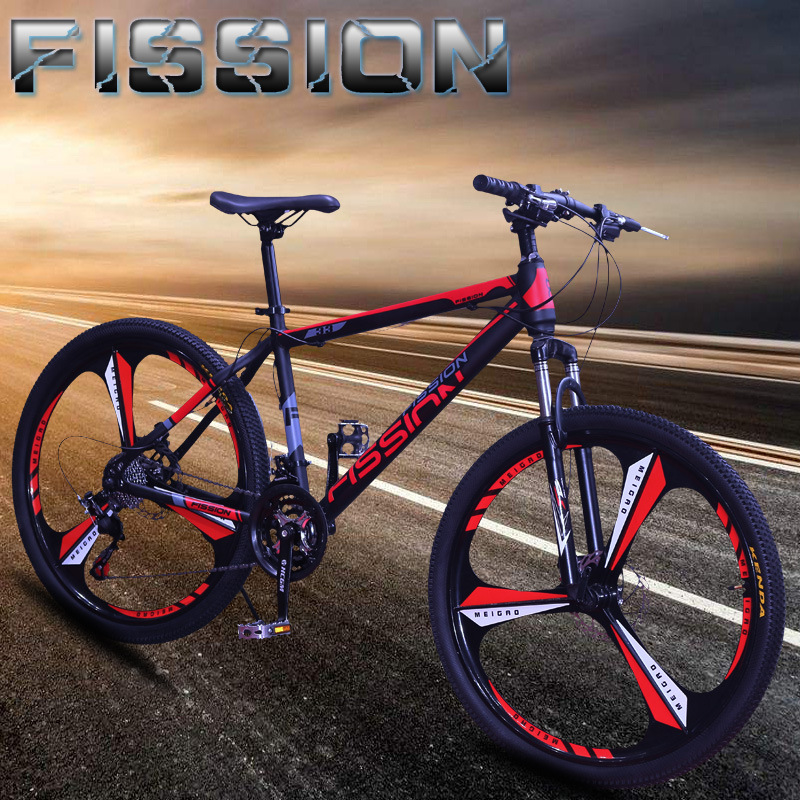 捷纳特厂家直销批发自行车24寸26寸27速山地车减震碟刹一件代发