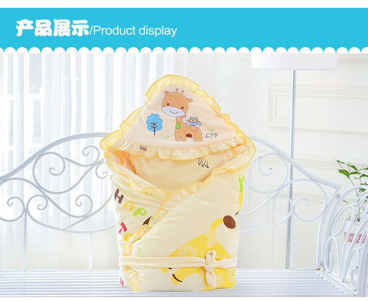 婴儿抱被