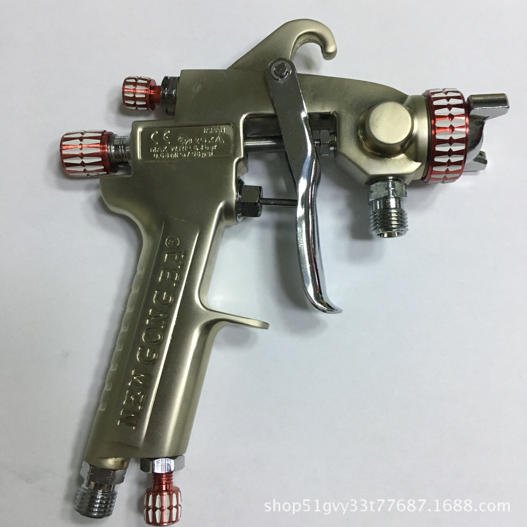 厂家直销w-71  喷枪GB71-X 枪体银色 下壶 上壶