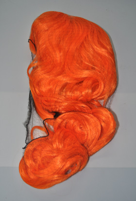 Peluca popular de estilo europeo y americano cos/fiesta fiesta fiesta de vacaciones casco fábrica cabello liso