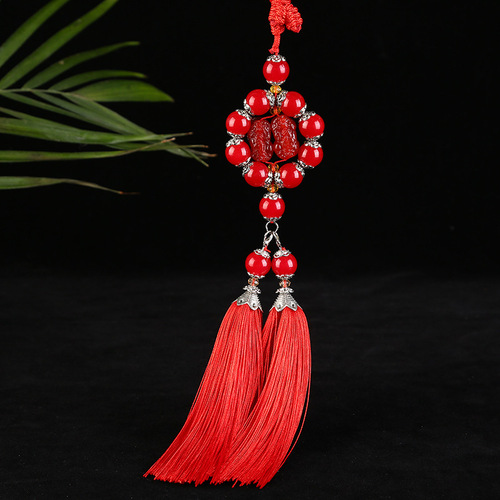 God luck wealth Auto car hanging accessories double the mythical wild animal pixiu pendant to peace hang creative interior guanyin accessories car accessories wholesale