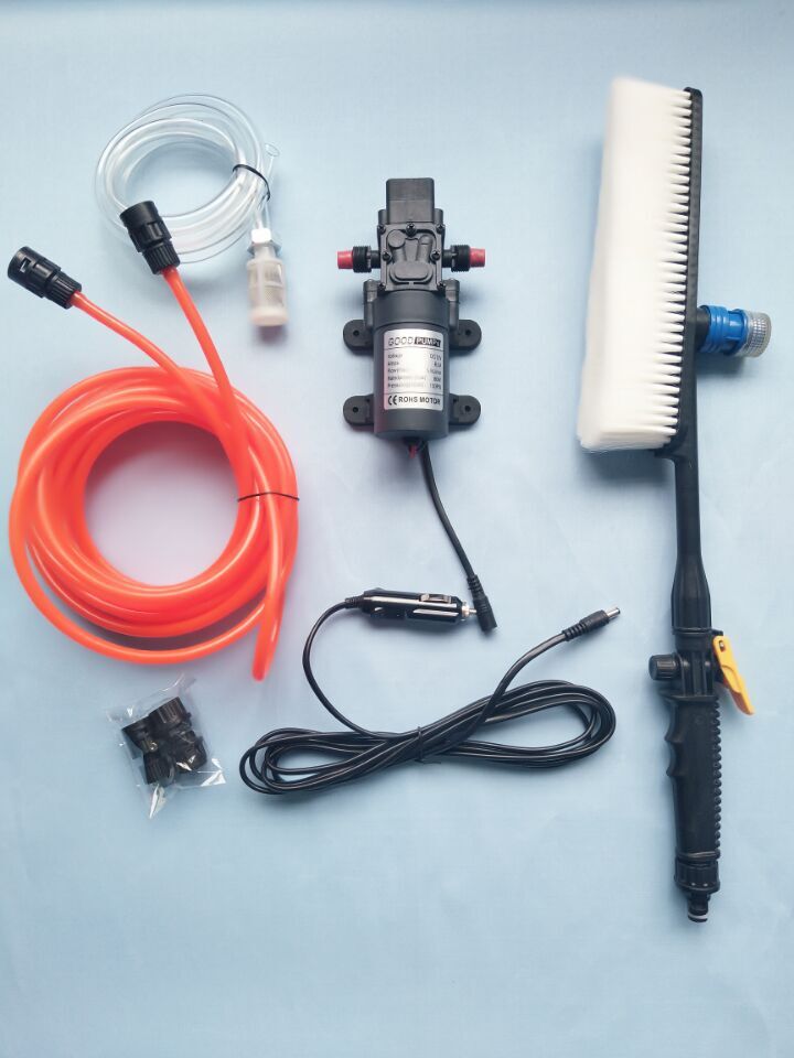 12V80W分体卡式接头泡沫壸毛刷款